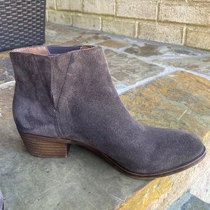 Lucky Brand Brown Suede Booties